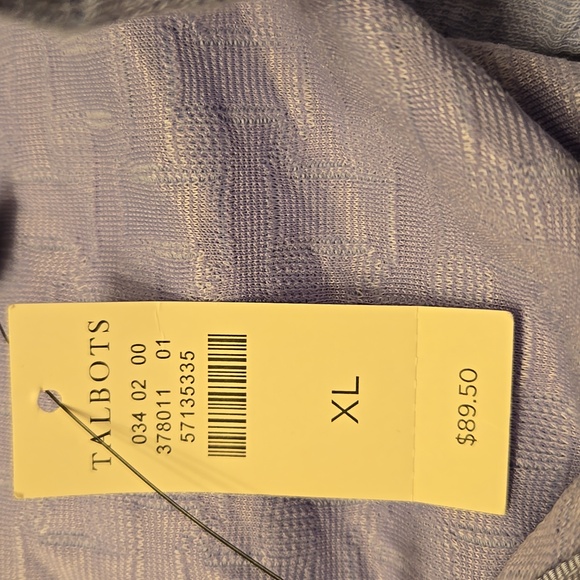 NWT Tapvots  Pullover - Puckered Jacquard XL - Picture 7 of 8